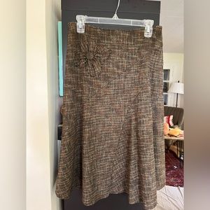 Tweed tulip skirt